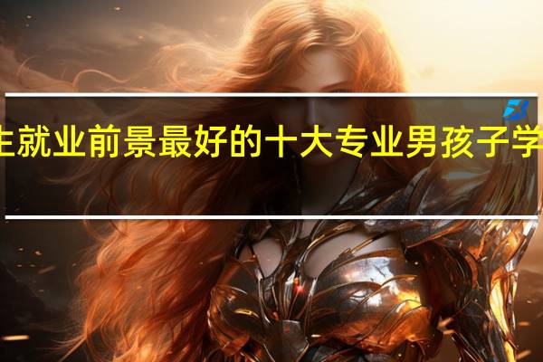 男生就业前景最好的十大专业 男孩子学什么吃香