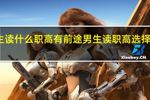 男生读什么职高有前途男生读职高选择什么专业