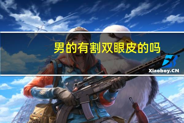 男的有割双眼皮的吗？割双眼皮的男星