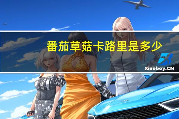 番茄草菇卡路里是多少