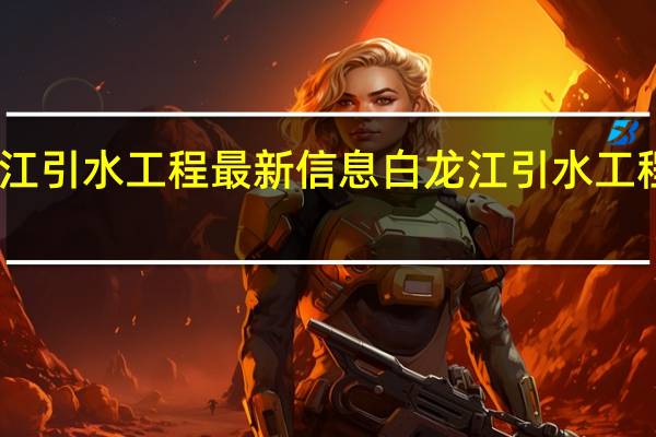 白龙江引水工程最新信息 白龙江引水工程最新进展