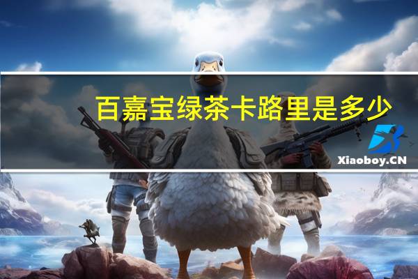 百嘉宝 绿茶卡路里是多少