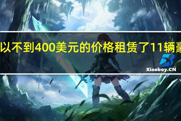 百思买以不到400美元的价格租赁了11辆豪华车和SUV