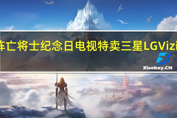 百思买阵亡将士纪念日电视特卖三星 LG Vizio等公司的4K