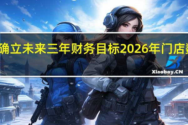 百胜中国确立未来三年财务目标 2026年门店数量达20000家