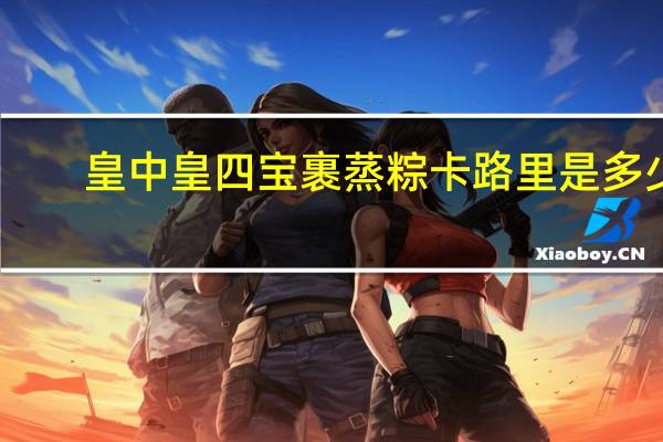 皇中皇 四宝裹蒸粽卡路里是多少