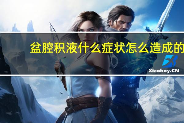 盆腔积液什么症状怎么造成的(盆腔积液什么症状表现)