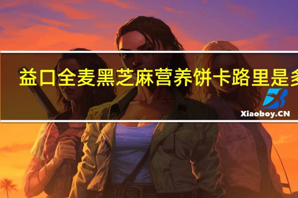 益口 全麦黑芝麻营养饼卡路里是多少