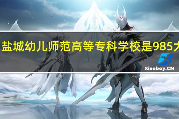 盐城幼儿师范高等专科学校是985大学吗