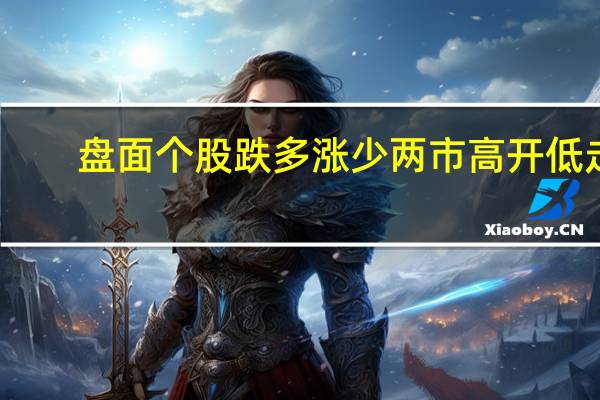 盘面个股跌多涨少 两市高开低走