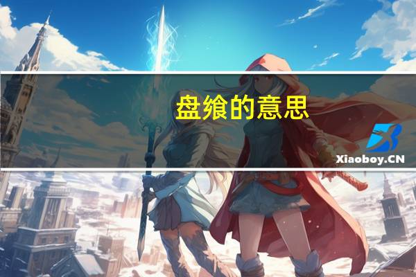 盘飨的意思