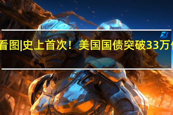 看图 | 史上首次！美国国债突破33万亿美元