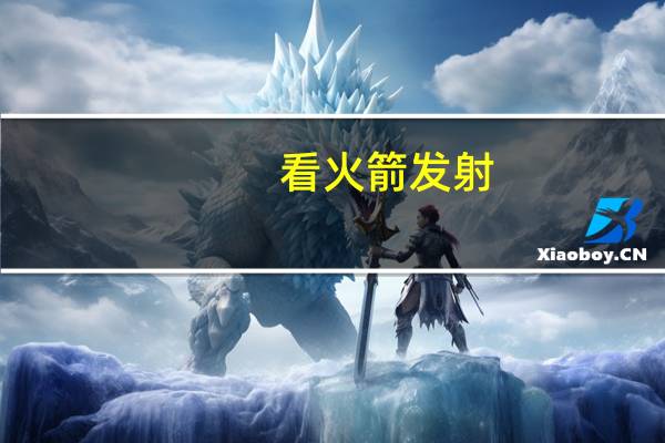 看火箭发射（砍霍简介）
