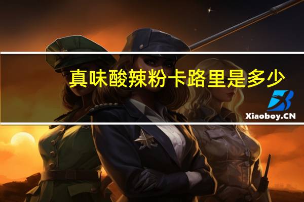 真味 酸辣粉卡路里是多少