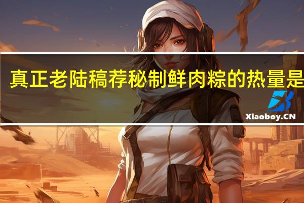 真正老陆稿荐 秘制鲜肉粽的热量是多少