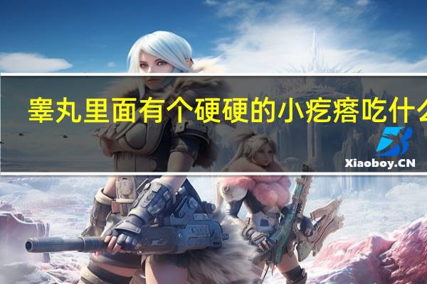 睾丸里面有个硬硬的小疙瘩吃什么药(睾丸里面有个硬硬的小疙瘩)