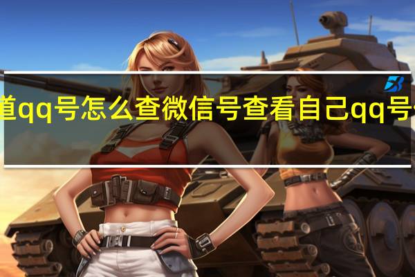 知道qq号怎么查微信号 查看自己qq号值多少钱