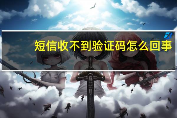 短信收不到验证码怎么回事（手机收不到验证码短信怎么办）