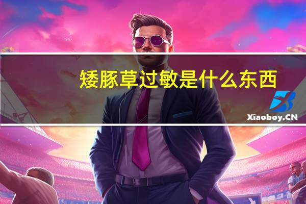 矮豚草过敏是什么东西（矮豚草是什么东西）