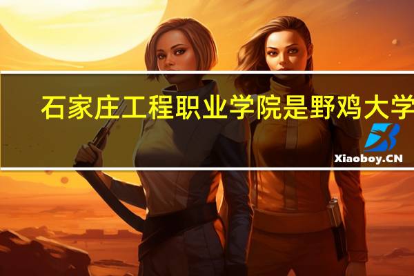 石家庄工程职业学院是野鸡大学吗