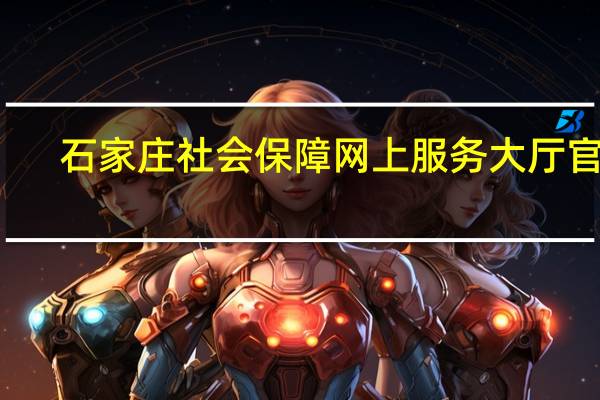 石家庄社会保障网上服务大厅官网（石家庄社会保障网上服务大厅）
