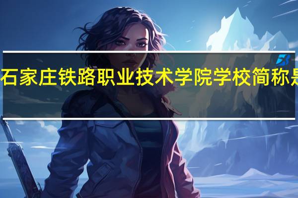 石家庄铁路职业技术学院学校简称是什么