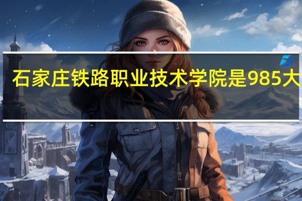 石家庄铁路职业技术学院是985大学吗