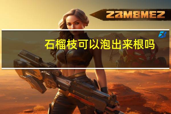 石榴枝可以泡出来根吗