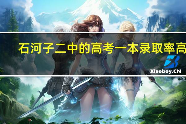 石河子二中的高考一本录取率高吗