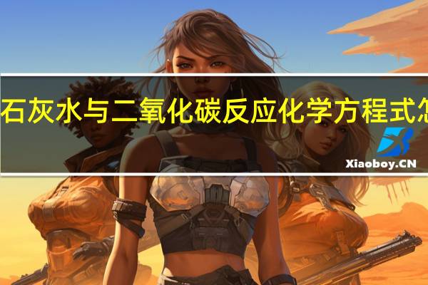 石灰水与二氧化碳反应化学方程式怎么写（石灰水与二氧化碳反应化学方程式）