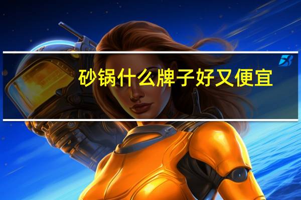 砂锅什么牌子好又便宜（砂锅什么牌子好）