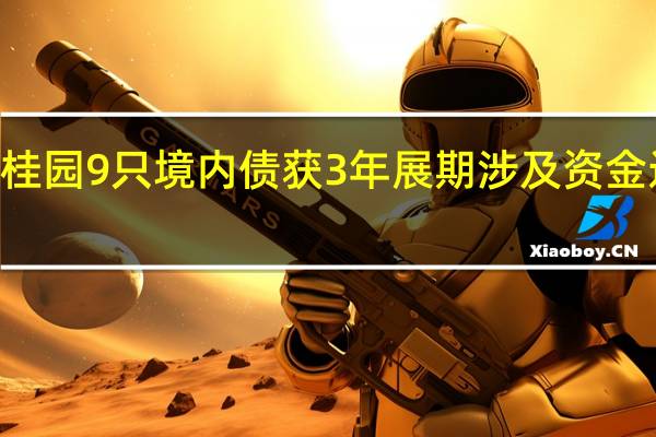 碧桂园9只境内债获3年展期 涉及资金近150亿