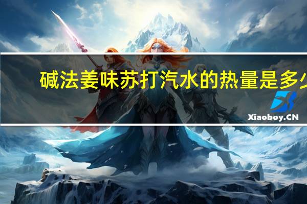 碱法 姜味苏打汽水的热量是多少