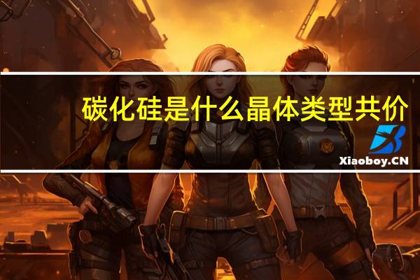 碳化硅是什么晶体类型共价(碳化硅是什么晶体)