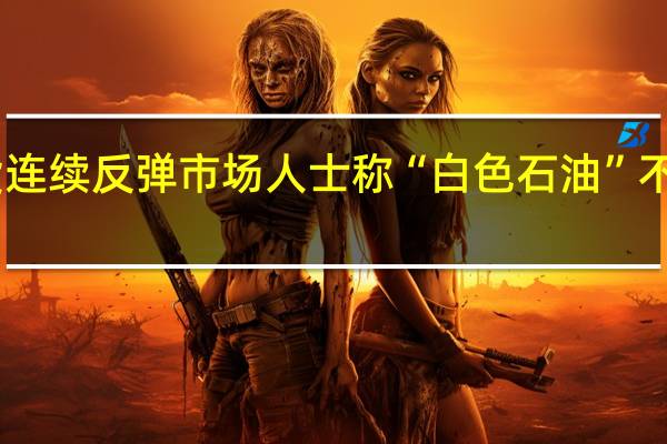 碳酸锂期货连续反弹 市场人士称“白色石油”不具备跌破10万元/吨条件