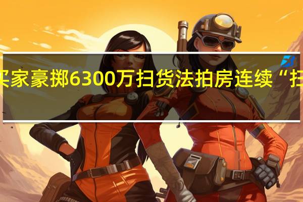 神秘买家豪掷6300万扫货法拍房 连续“扫货”引关注