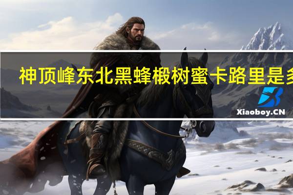 神顶峰 东北黑蜂椴树蜜卡路里是多少