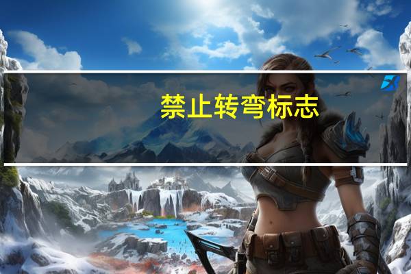 禁止转弯标志（转弯诱导标志）