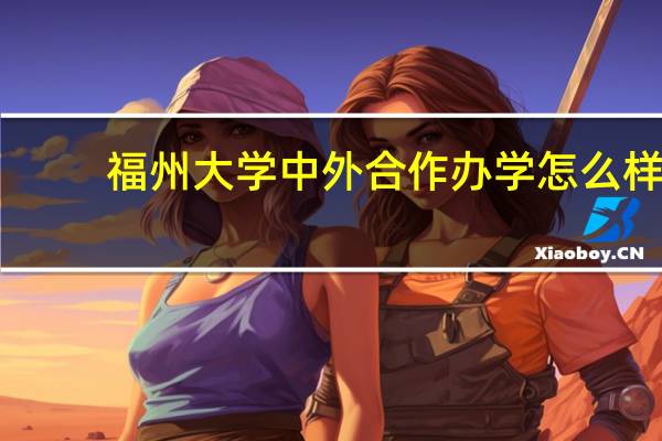 福州大学中外合作办学怎么样