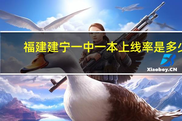 福建建宁一中一本上线率是多少