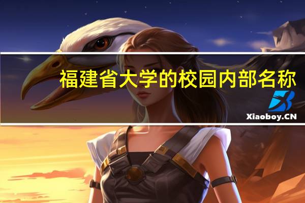 福建省大学的校园内部名称。
