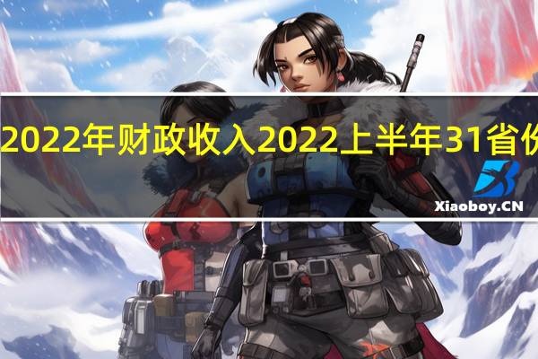 福建2022年财政收入 2022上半年31省份GDP数据