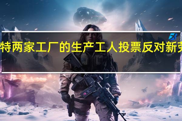 福特两家工厂的生产工人投票反对新劳资协议