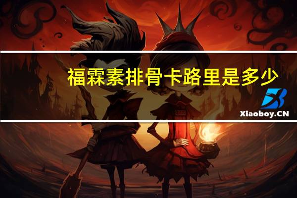 福霖 素排骨卡路里是多少