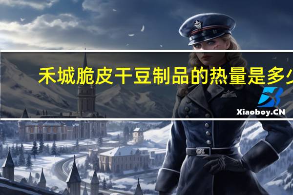 禾城 脆皮干豆制品的热量是多少