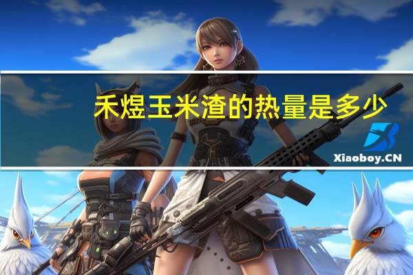 禾煜 玉米渣的热量是多少