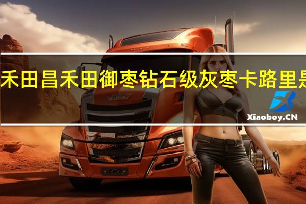 禾田昌 禾田御枣钻石级灰枣卡路里是多少