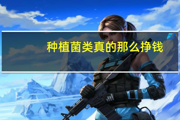 种植菌类真的那么挣钱