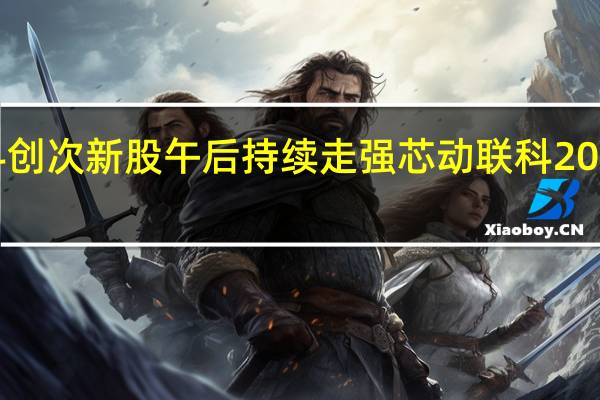 科创次新股午后持续走强芯动联科20cm涨停