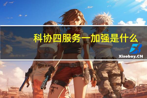 科协四服务一加强是什么（科协四服务一加强）